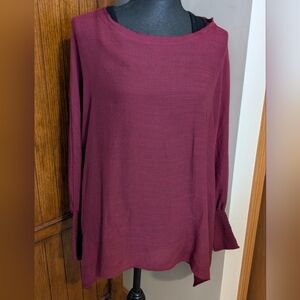 GRADE & GATHER Dolman Sleeve Boat Neck Top, Wmn Sz S/M (Fits Up To 2x), NWOT!!